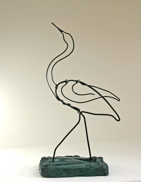 Wire Heron